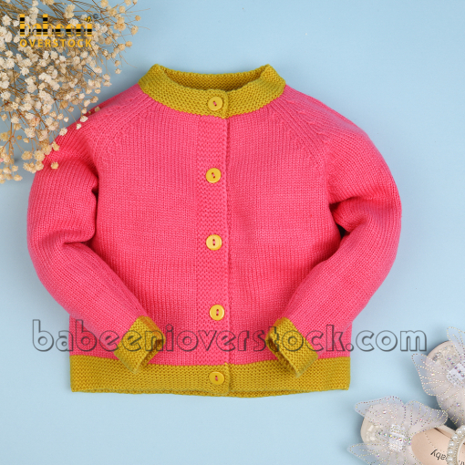 Pretty hot pink girl cardigan - BB2396