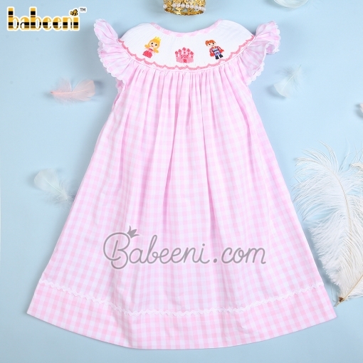 Cute Hand smocked Fairytail bishop dress - BB2579