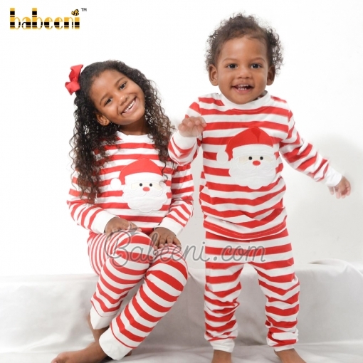 Santa applique loungewear 