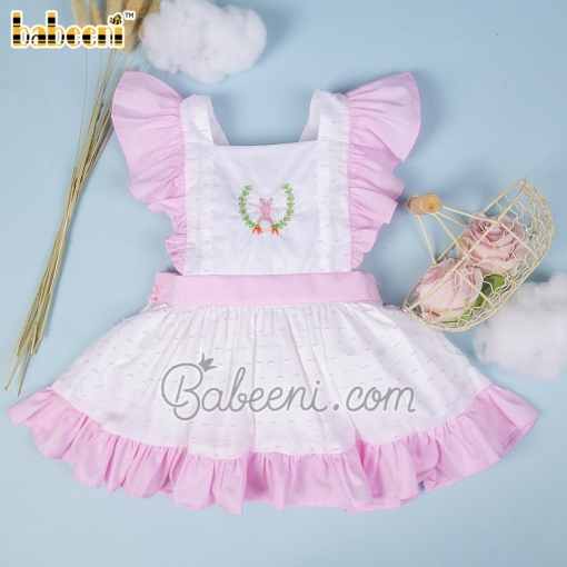Rabbit crochet baby girl dress – BB2657A