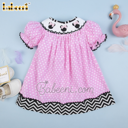 Beautiful hand smocked bishop dress - BB1200