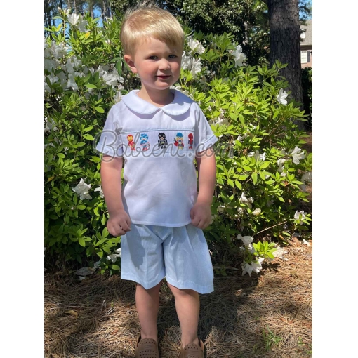 Heroes smocked boy clothing