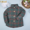 vintage-boy-green-flannel-plaid-shirt---bb2932