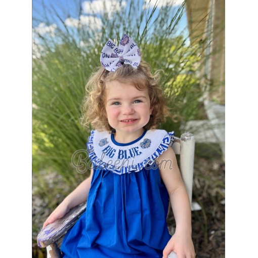 Big Blue baby dress