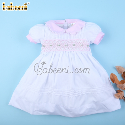 Gorgeous geometric smocked dress - BB3101