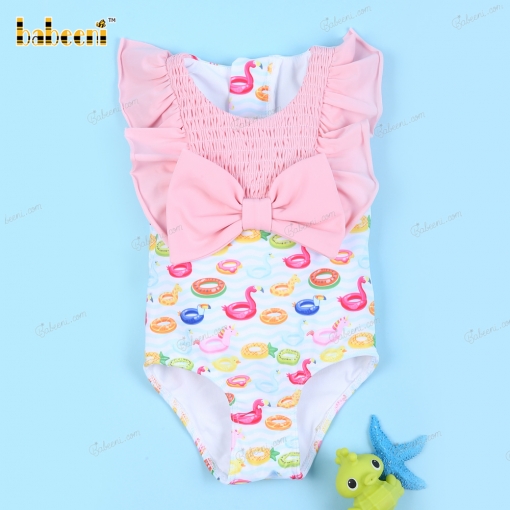 Bigs Bow Animal Swimwear For Girl - BB3159