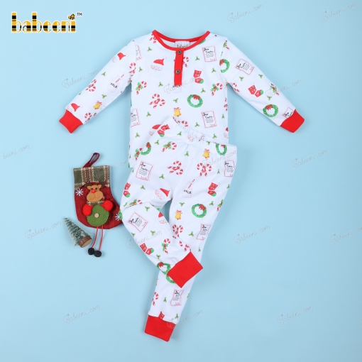 Loungewear Christmas Theme For Boy - BB3231