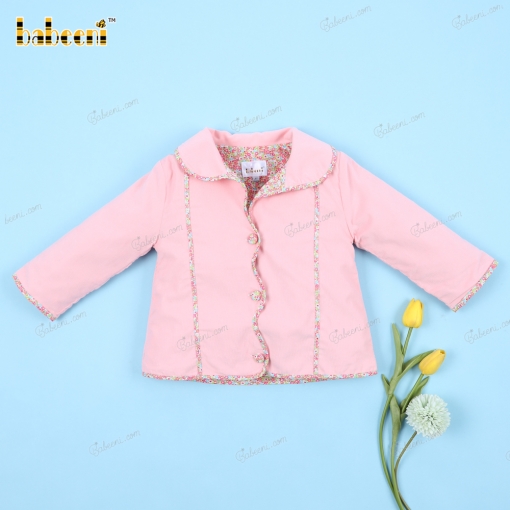 Overcoat In Pink For Girl - BB3234