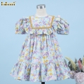 blue-yellow-floral-plain-dress-for-girl---bb3303a
