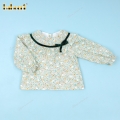 floral-shirt-with-green-velvet-for-girl---bb3355