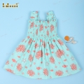 shirred-sea-creature-printed-dress-for-girl---bb3161