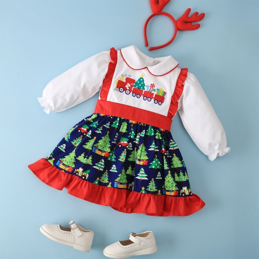 Elegant Christmas train baby set - BB2311B