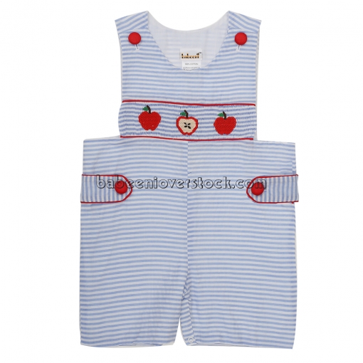 Cute apple boy shortall - BB1430A