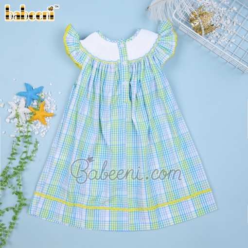 Beautiful seahorse smocked dress - BB1830