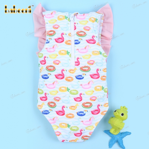 Bigs Bow Animal Swimwear For Girl - BB3159A