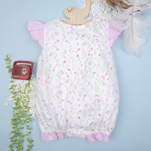 Lovely lily floral printed bubble – BB2929
